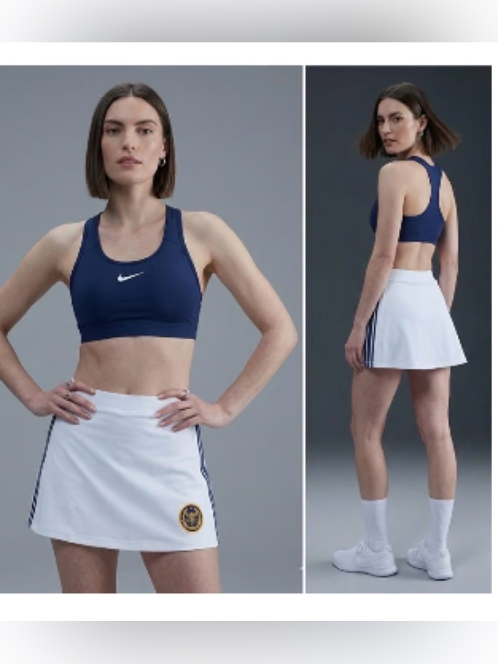 Nike Pro Fall Club Court High Waisted Skort - IH7748-100 Size S NWT